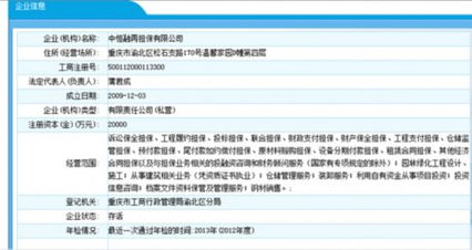 2014年全國非融資性擔(dān)保機(jī)構(gòu)等級(jí)認(rèn)定單位公示
